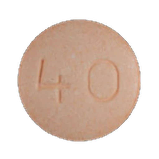 Back of hydralazine tablet